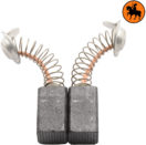 Carbon Brushes with wire, spring and connector - Carbon Brushes with Free Worldwide Delivery from Stock